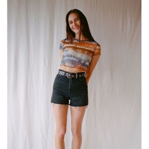 Urban Outfitters Black Denim Shorts